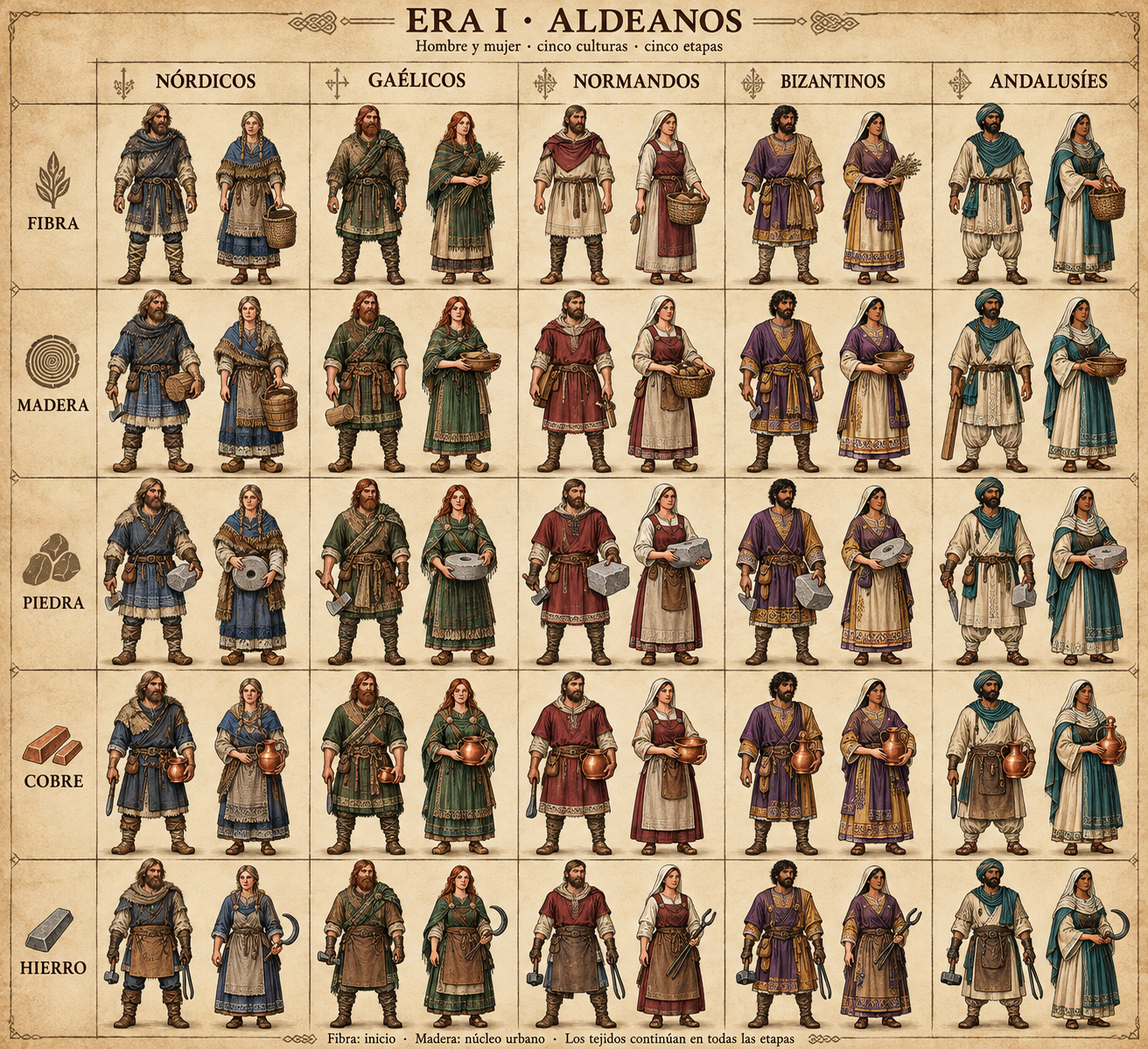 La gente del asentamiento: arte conceptual de Era I