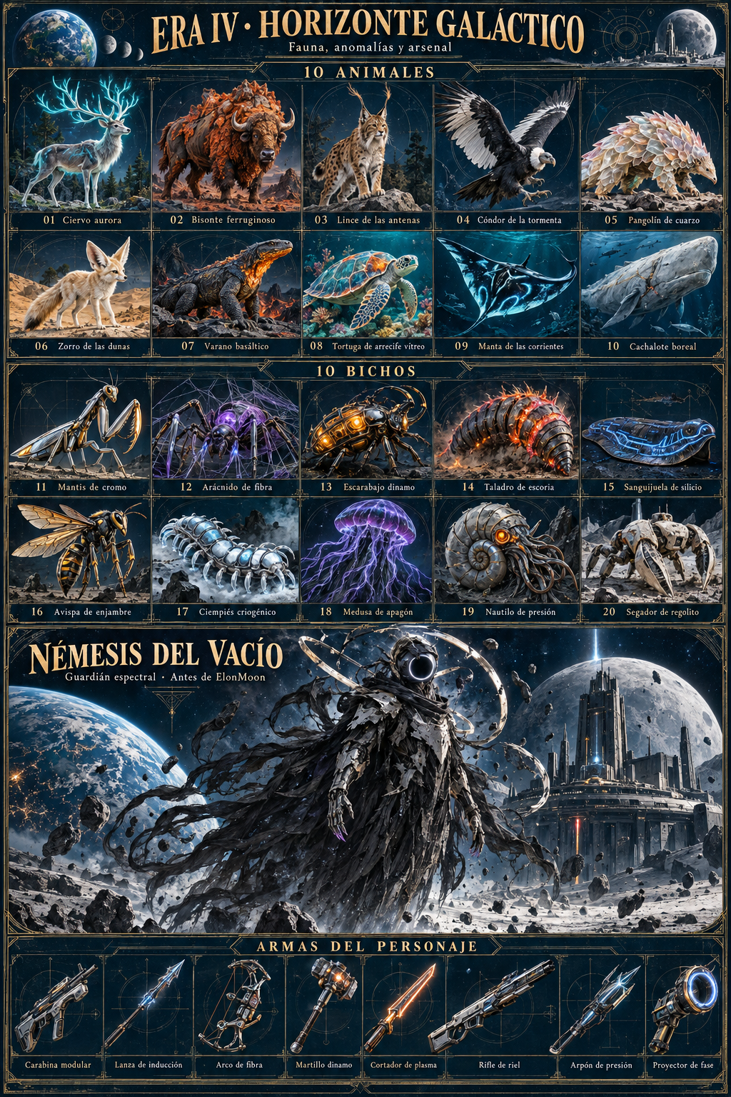 Imaginando otro mundo: lámina conceptual de Era IV