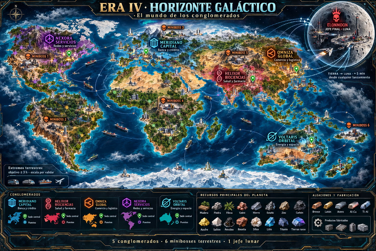 Mapa conceptual de Horizonte Galáctico